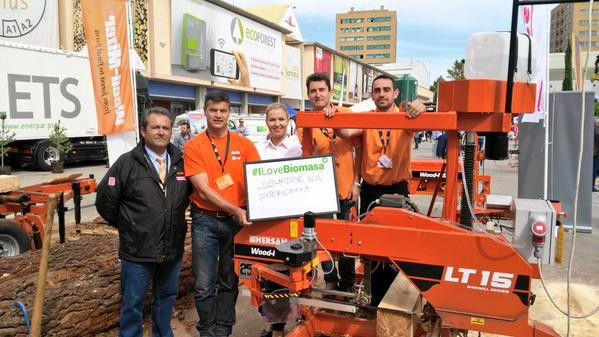 WOOD-MIZER se exhibe en EXPOBIOMASA