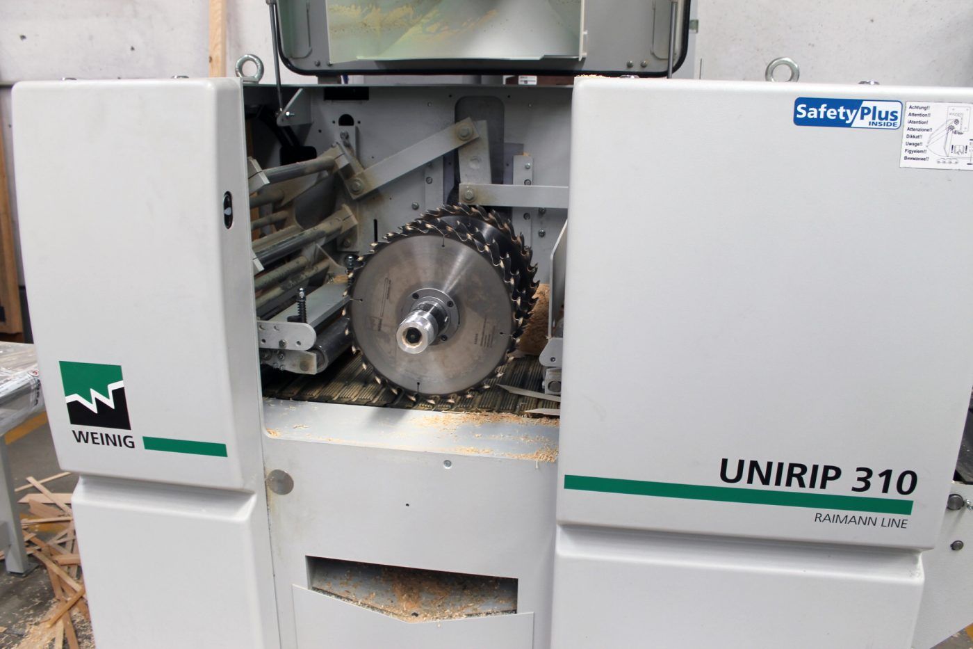 JEDSA suma a sus dos tronzadoras DIMTER una sierra múltiple RAIMANN