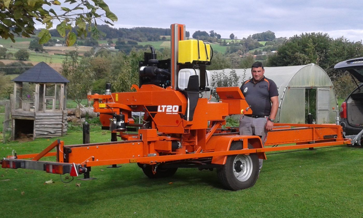 WOOD-MIZER, una solución para los pequeños propietarios gallegos