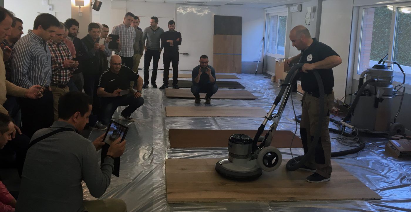 Los distribuidores oficiales de BONA se reúnen en Barcelona