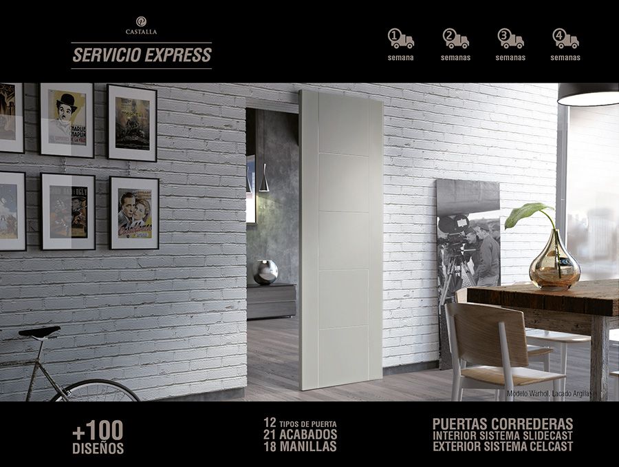 PUERTAS CASTALLA publica su nuevo catálogo SERVICIO EXPRESS