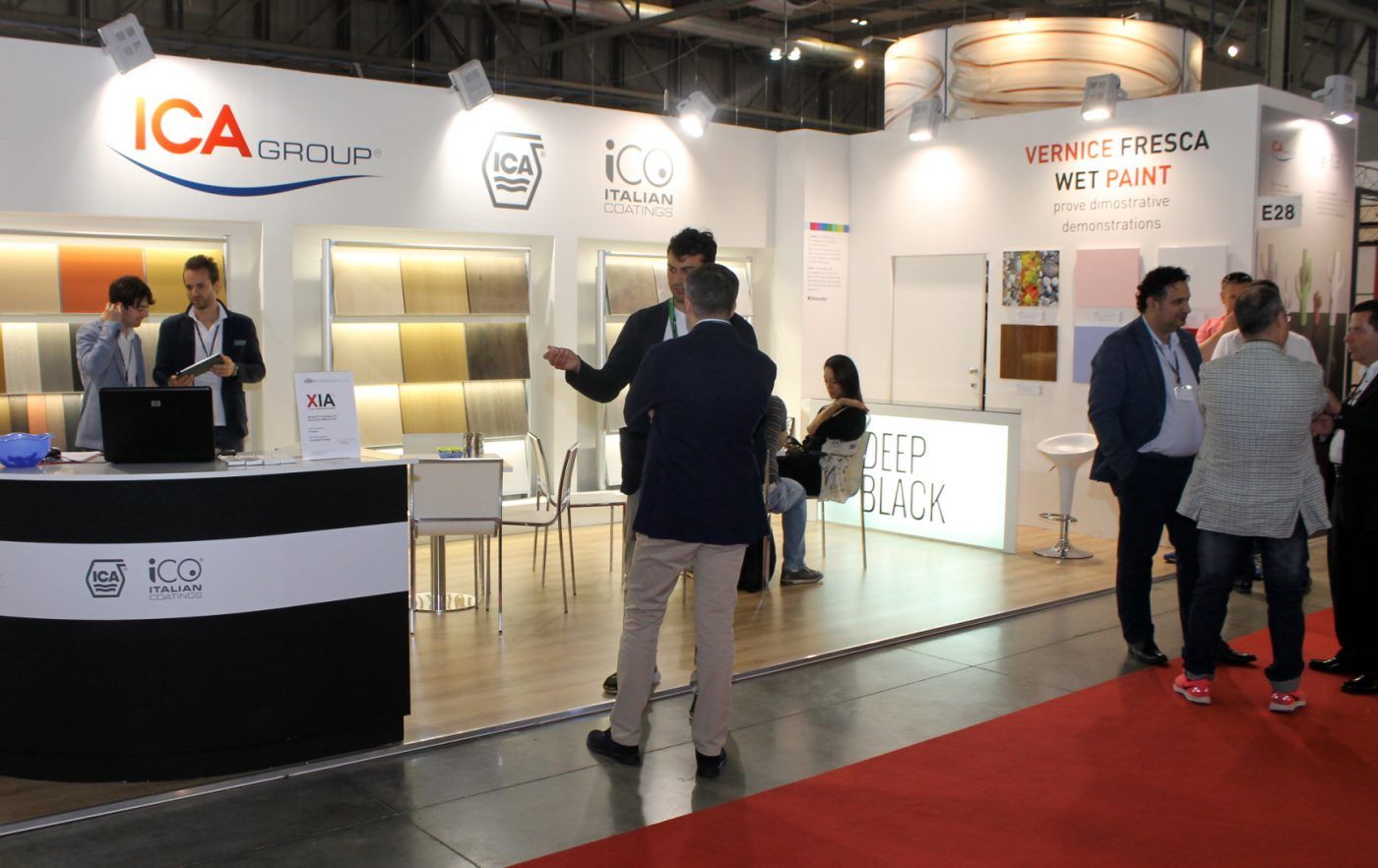 ICA, referente del acabado de superficies en Xylexpo 2016