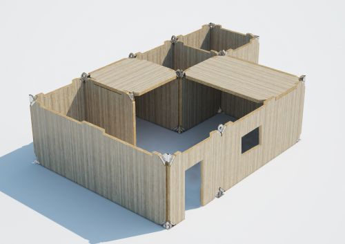 “X-RAD, de ROTHOBLAAS, permitirá prefabricación, exactitud y rapidez de montaje de estructuras de CLT”