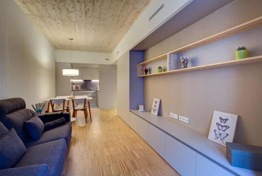 Apartamentos funcionales y sostenibles