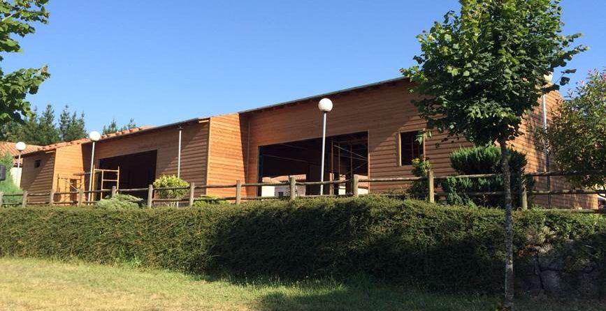 Restaurante en Antas de Ulla (Lugo), un proyecto realizado íntegramente con madera