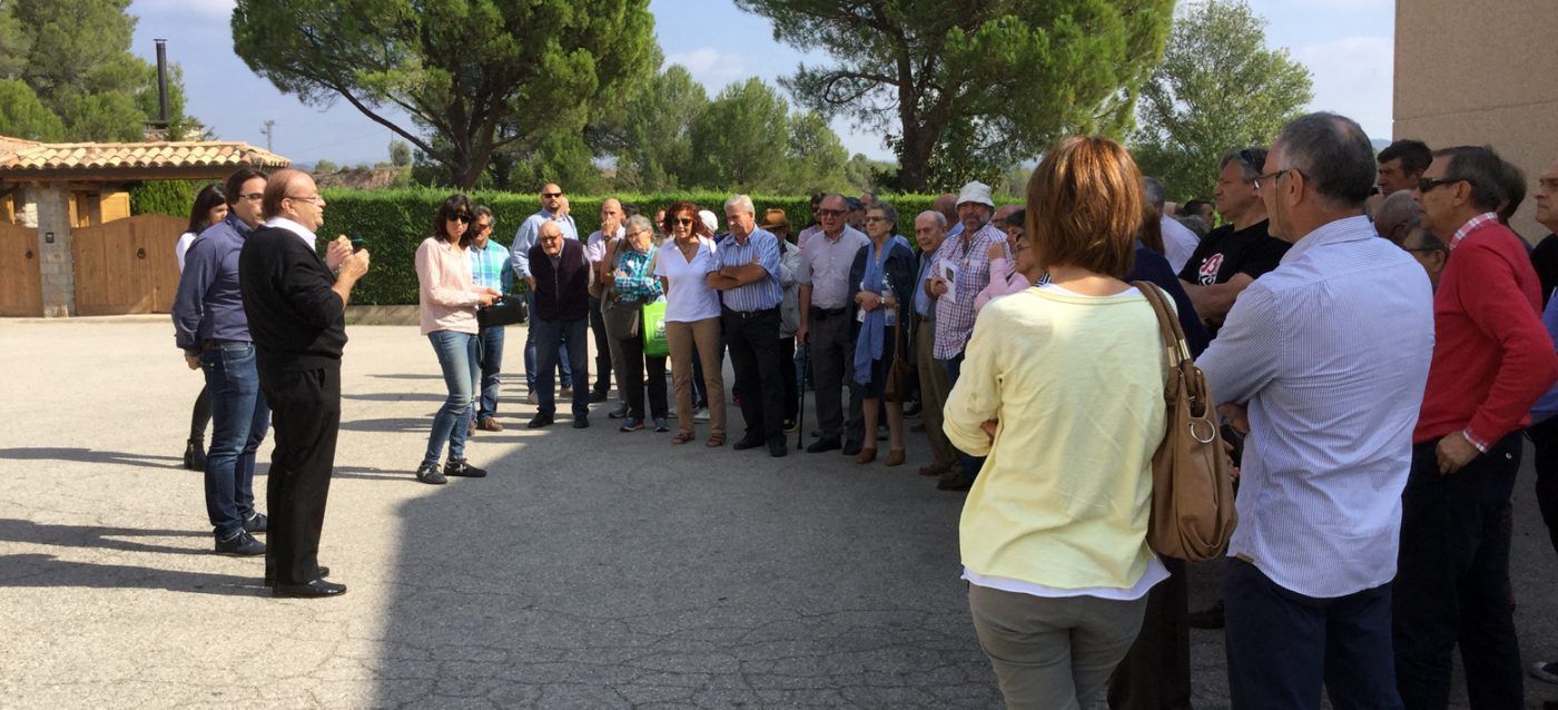 Propietarios forestales de Cataluña visitan TALLFUSTA