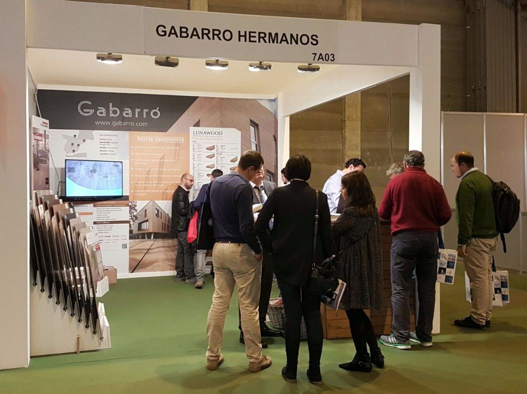 Gran afluencia de público al stand de GABARRO en Construtec