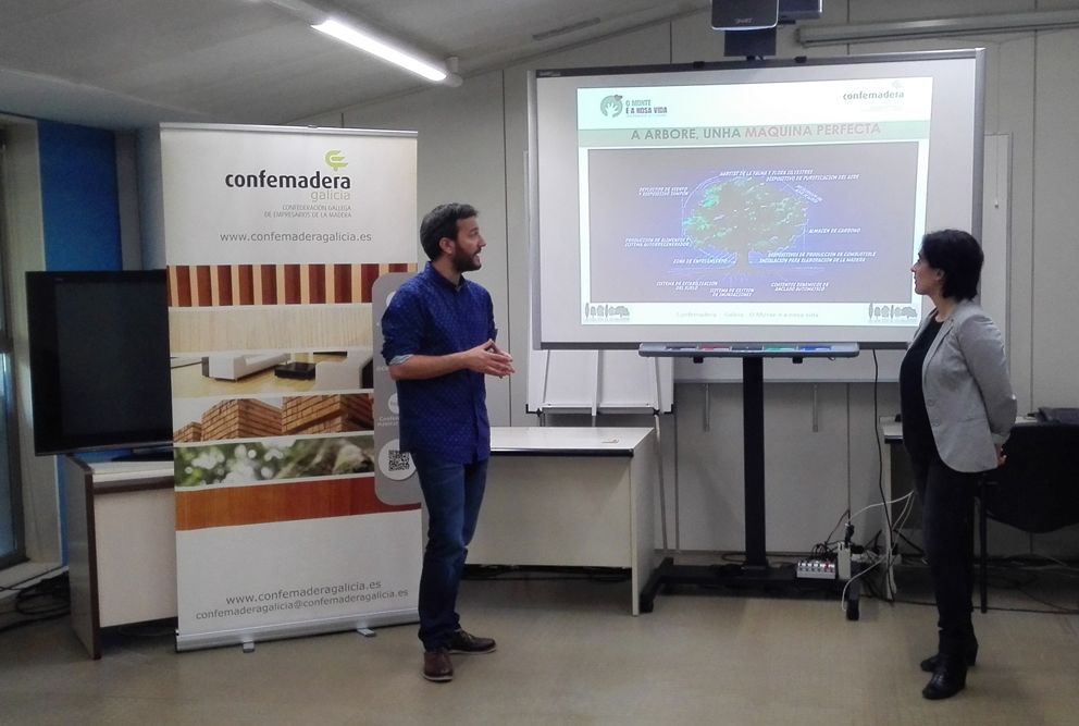 Los escolares gallegos descubren los valores de los bosques