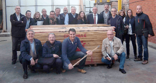 MADERAS MEDINA, BLANQUER, ALBERCH y GABARRO reciben formación sobre el sistema para la clasificación de la madera aserrada de frondosas estadounidenses