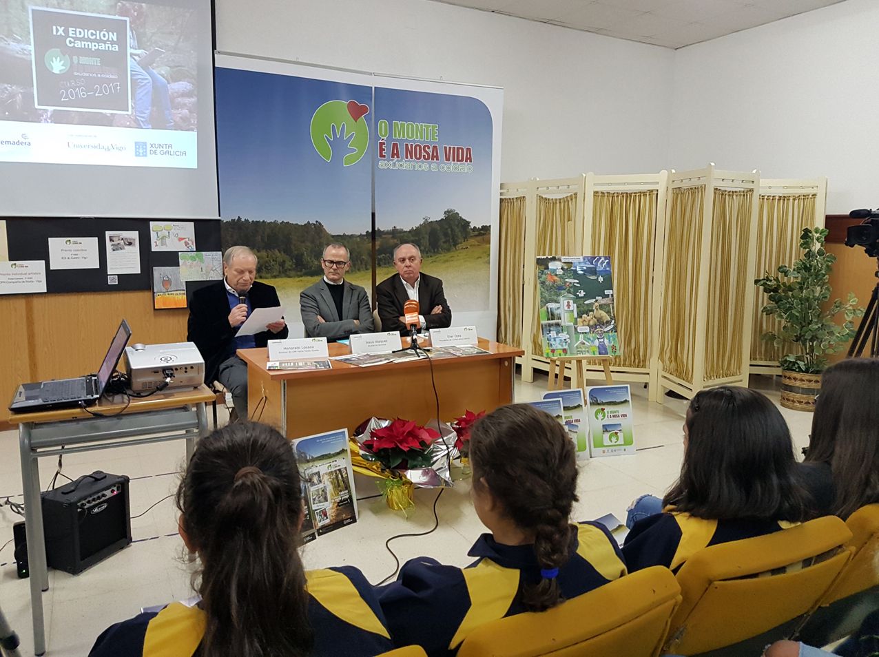 La campaña “O monte é a nosa vida” presenta la IX edición de su concurso escolar en Ourense