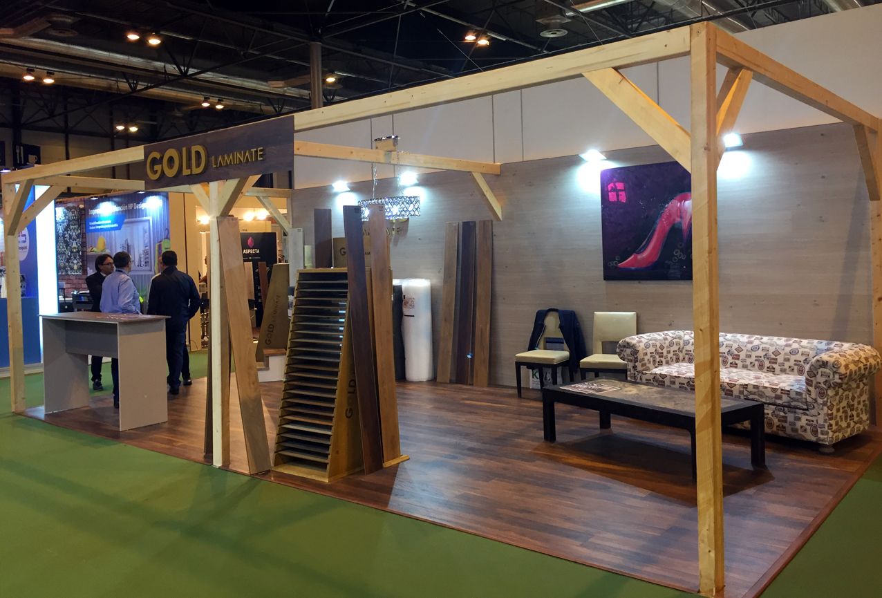 GOLD LAMINATE se presenta en Construtec