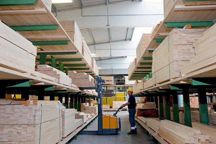 HAPex: Almacenamiento seguro, flexible y eficiente para materiales de madera