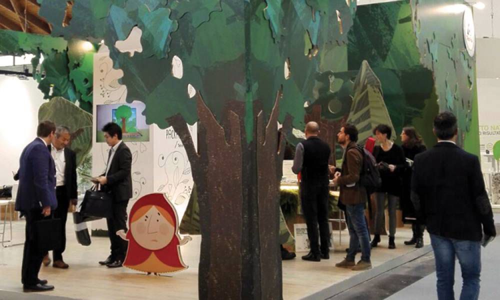 Primer stand con certificado FSC en Italia