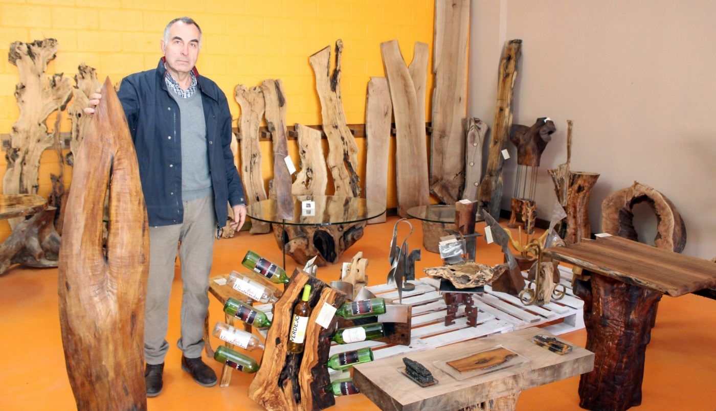 Piezas de madera únicas y exclusivas, en LA CREARTECA