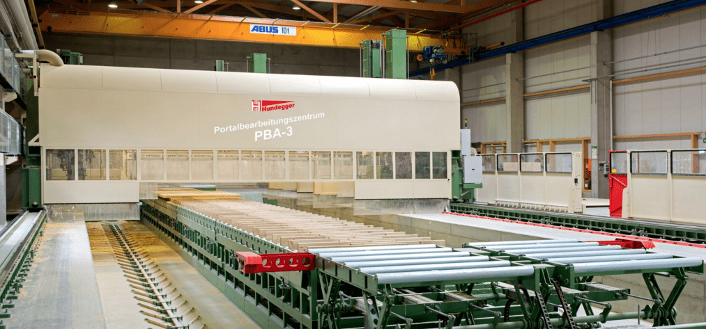 HUNDEGGER registra en España un incremento de proyectos para fabricar entramado de madera