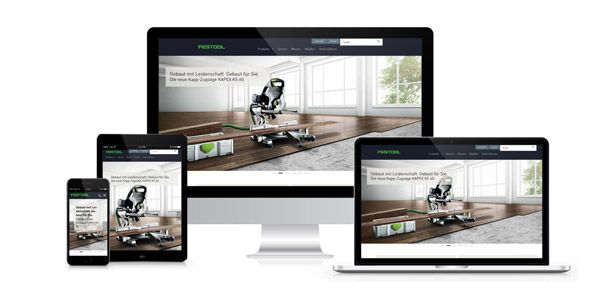 Conozca la nueva página web de FESTOOL