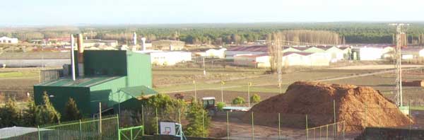 La biomasa irrumpe en las “Edades del Hombre” de Cuéllar