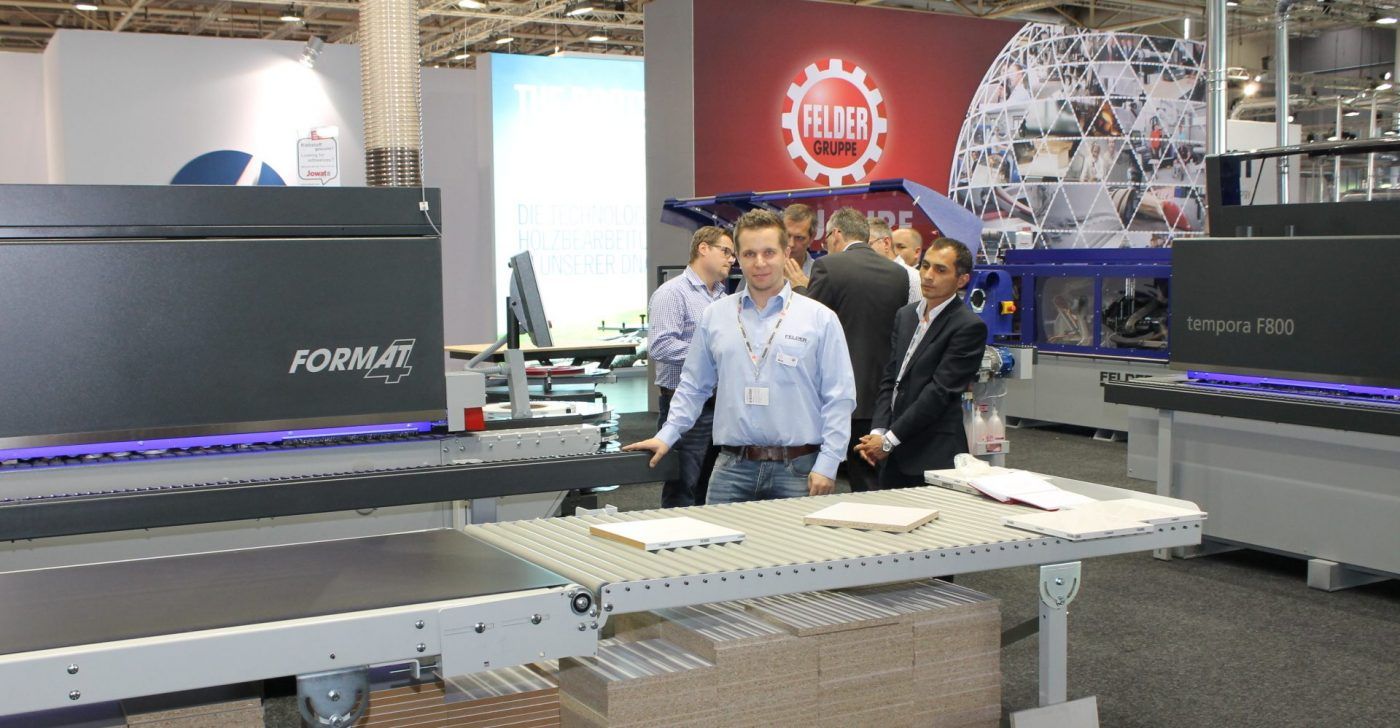 El Grupo FELDER se consolida en LIGNA como uno de los grandes