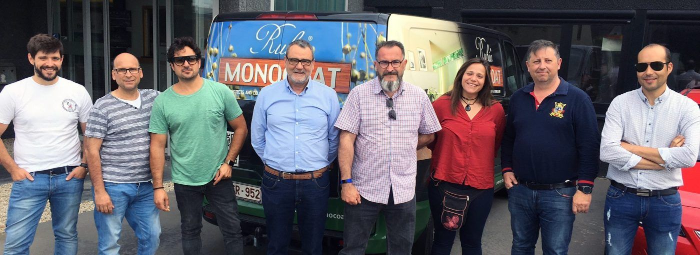 RUBIO® MONOCOAT muestra a industriales y aplicadores su nueva tecnología LED OIL