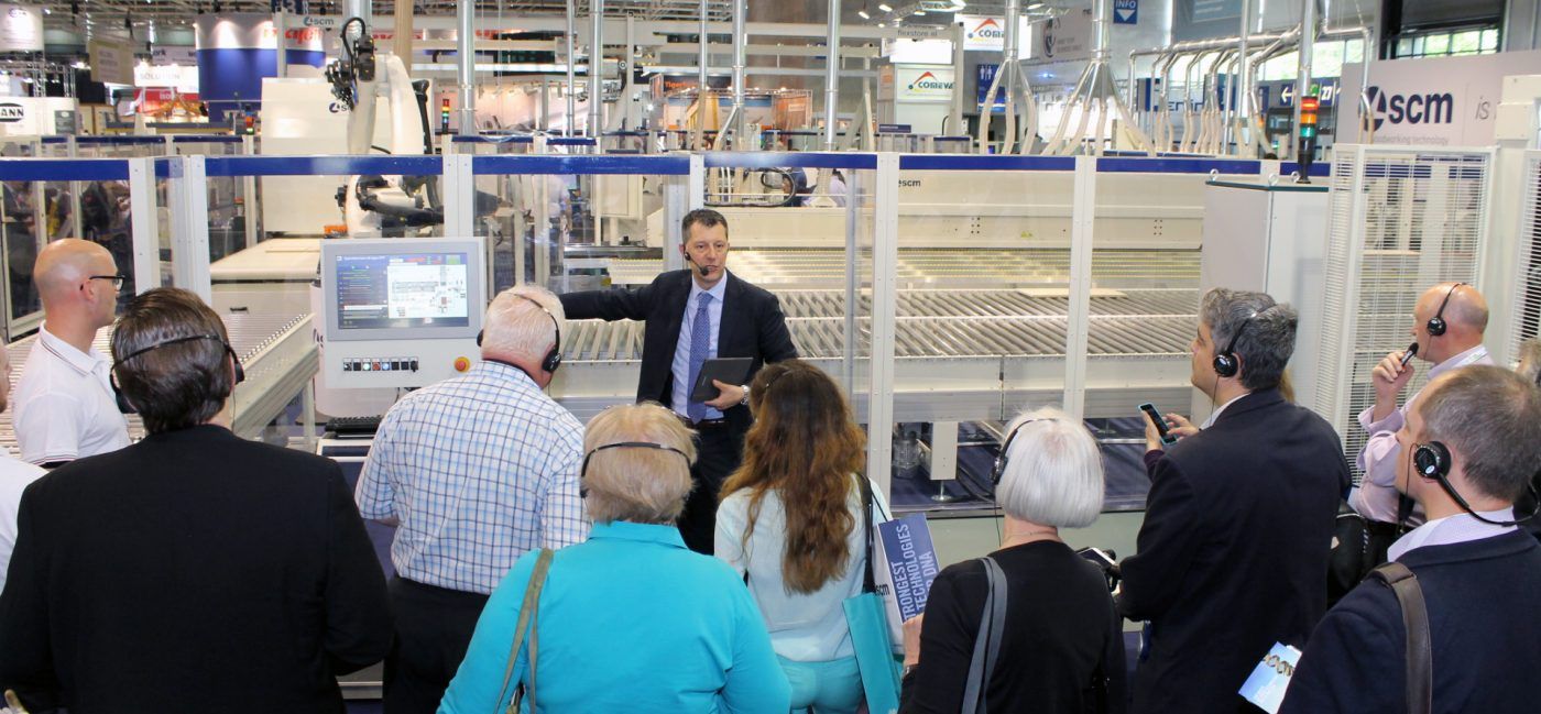 SCM protagonizó en Ligna un despliegue de innovación