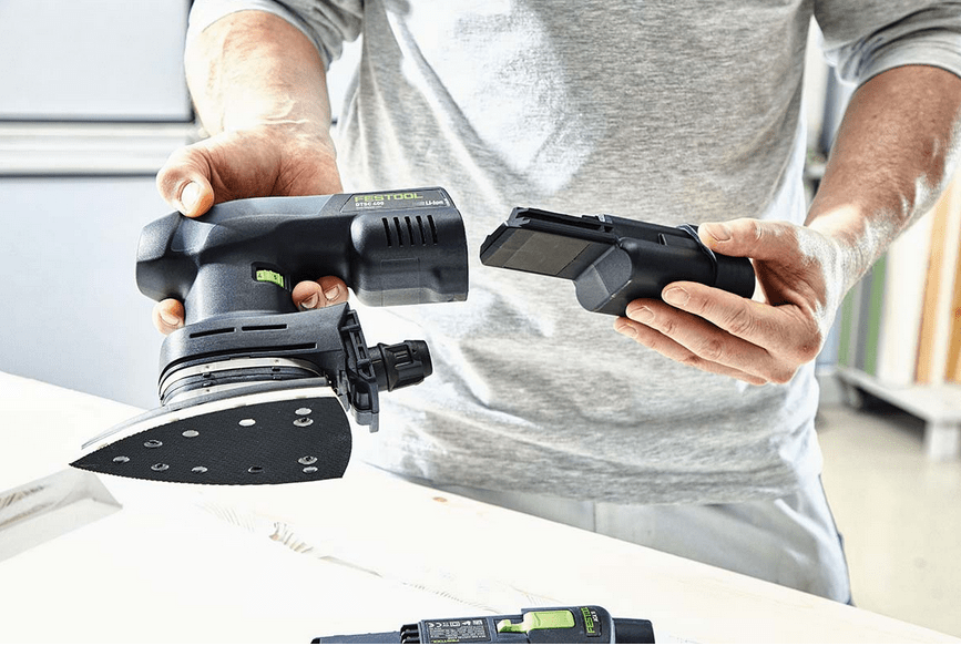 Nuevas lijadoras compactas de batería FESTOOL