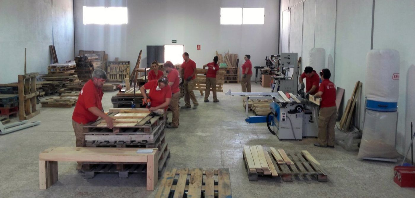 Apuesta en firme por el reciclaje de palets