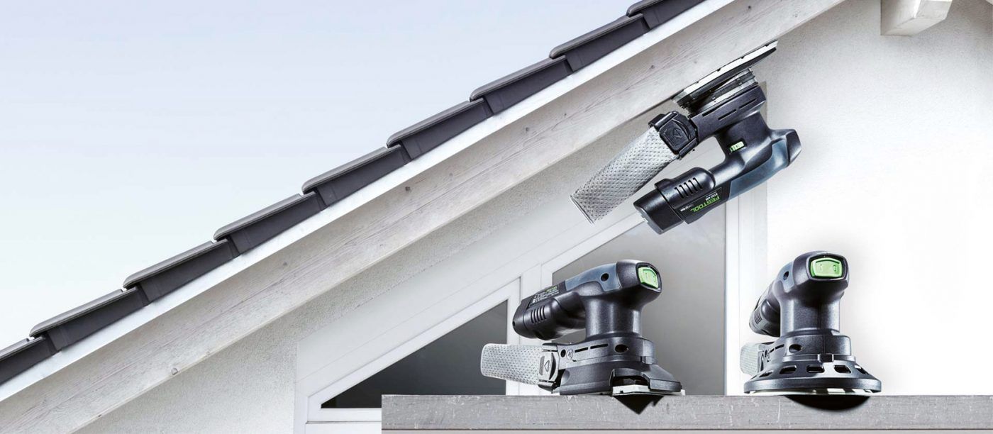 Nuevas lijadoras de batería de FESTOOL