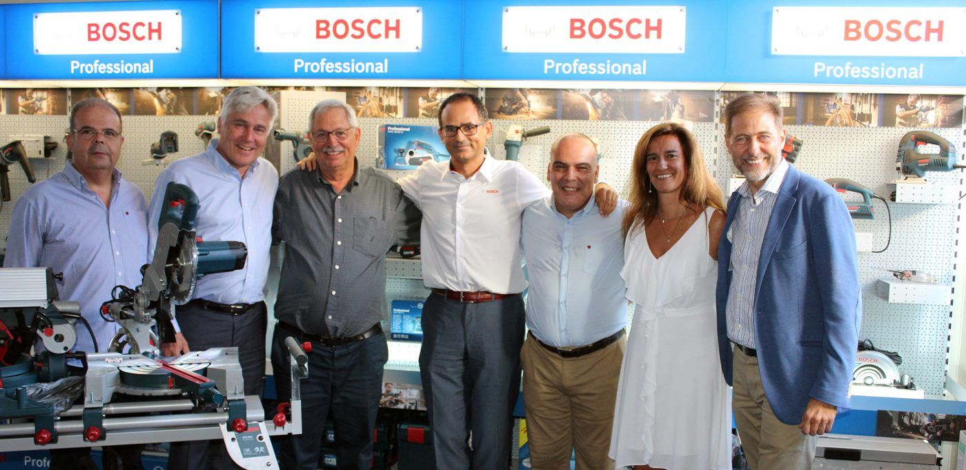 Cena homenaje de BOSCH Herramientas Eléctricas a uno de sus clientes más veteranos