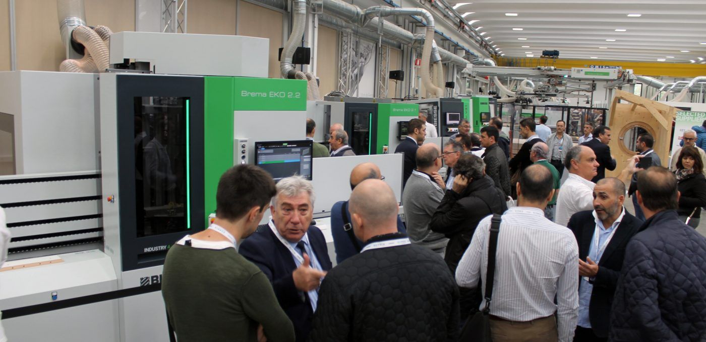 Centro de mecanizado de paneles en tiempo real