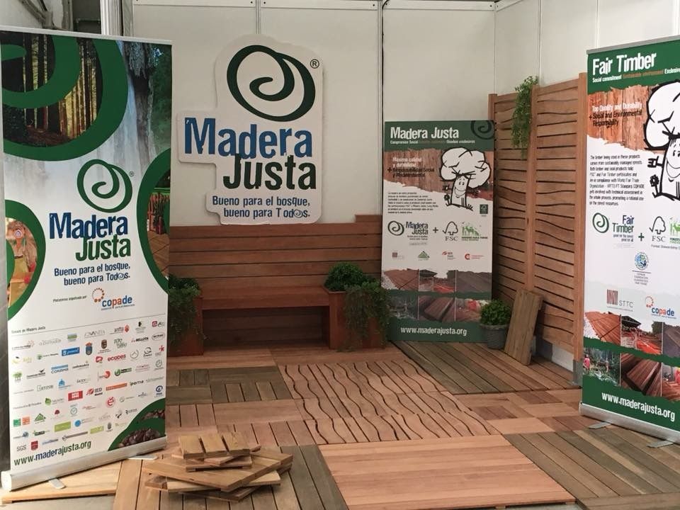MADERA JUSTA, un año más en la feria de proveedores de LEROY MERLIN