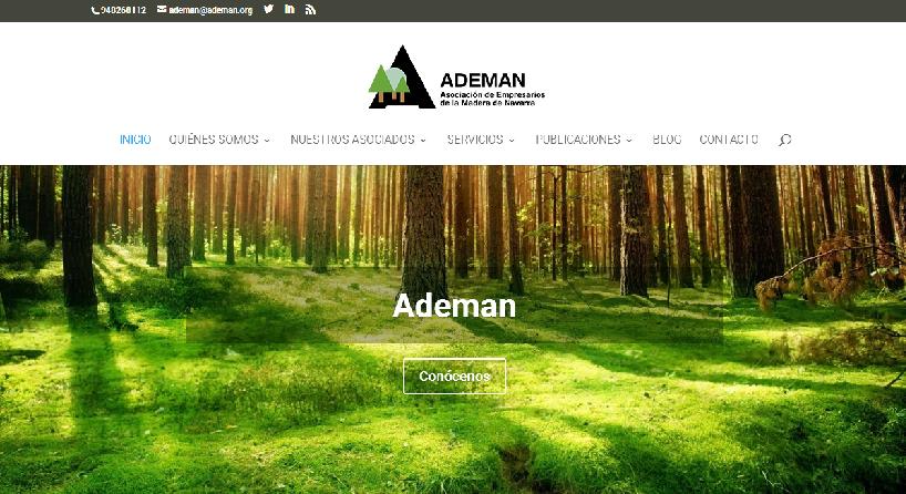 Nuevo portal MADERA NAVARRA