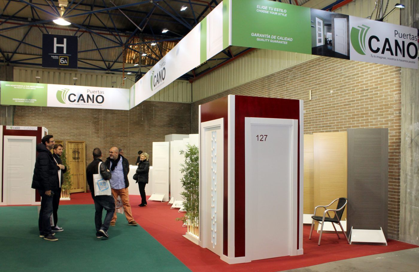 CERCOS y PUERTAS CANO ha estado presente en Maderalia