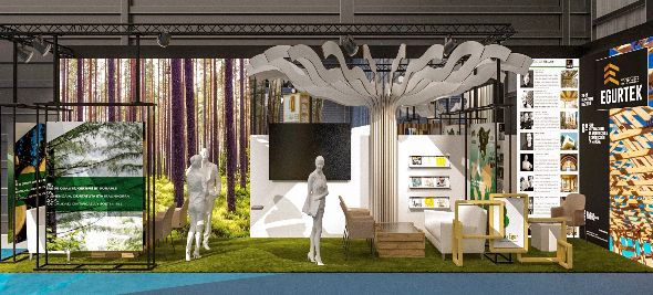 Exposición agrupada de la industria vasca en CARREFOUR DU BOIS