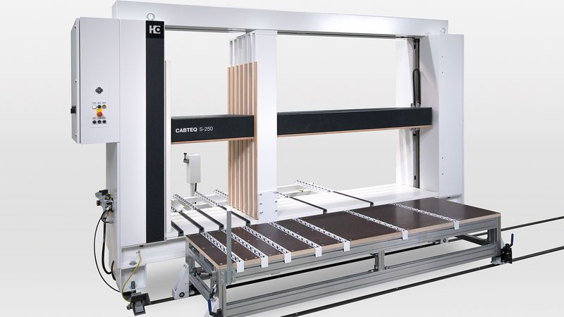 Prensa para muebles CABTEQ S-250