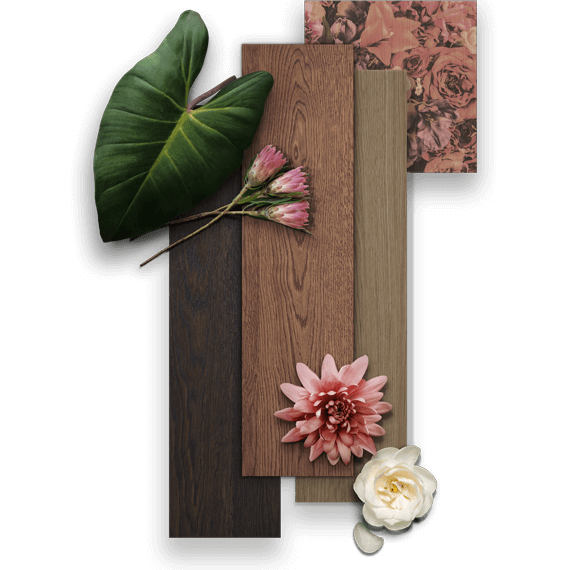 La belleza rústica llega al suelo de madera