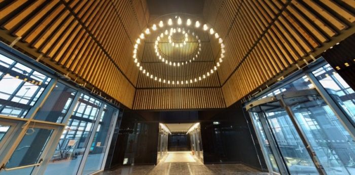 Torre Chamartín se reviste con listones de madera Bs1d0