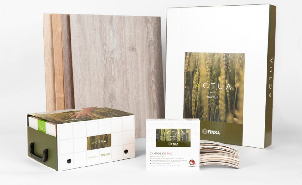 Cantos disponibles en CANTISA para la gama “Actua” de FINSA