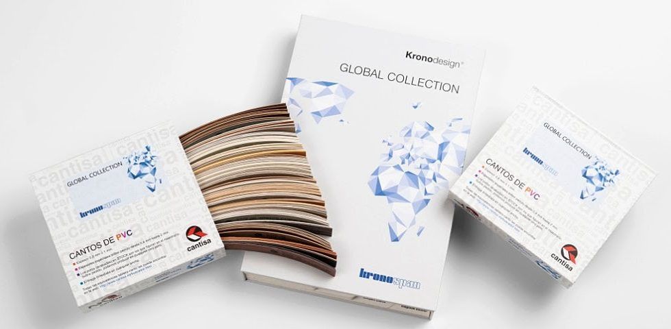 Cantos disponibles en CANTISA para la gama “Global Collection” de KRONOSPAN