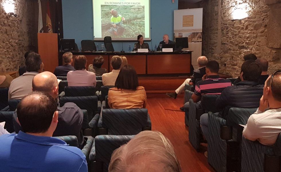 Geolocalización de los trabajadores forestales en el monte