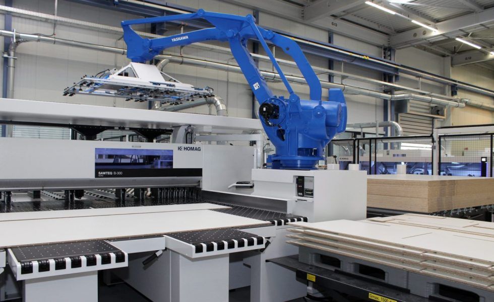 HOMAG presenta un sistema flexible, automático y manual, de corte de tablero