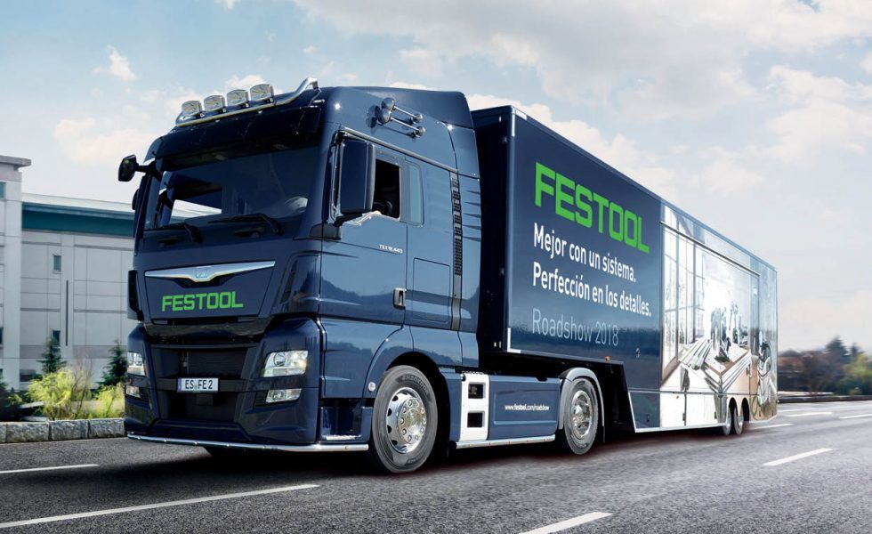 FESTOOL visita España con su camión promocional