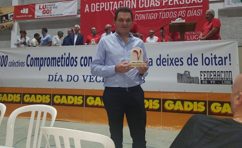 LUGO MADERA recibe el galardón “V” Vecino Exemplar 2018
