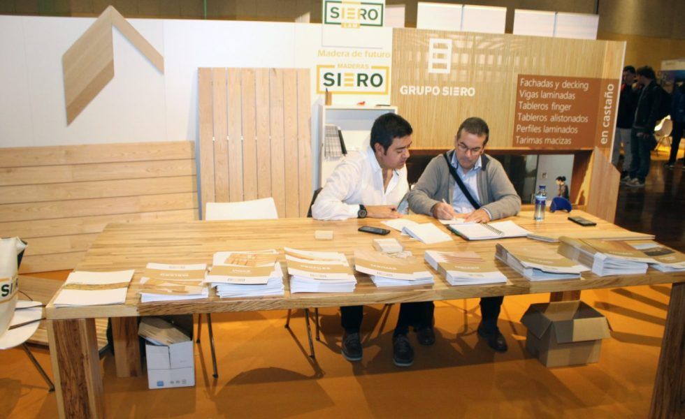 Perfilería de castaño para la fabricación de ventanas