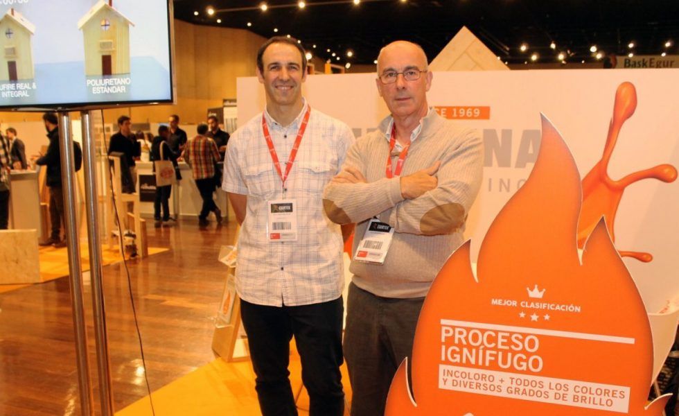 IRURENA logra un barniz ignífugo con la máxima clasificación de reacción al fuego en madera