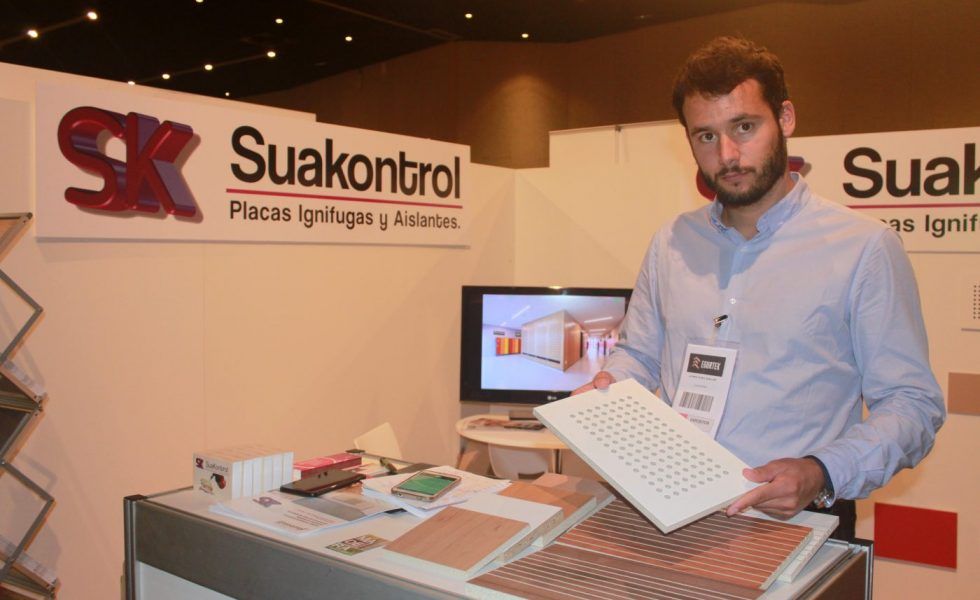 SUAKONTROL ofrece placas ignífugas, aislantes y decorativas