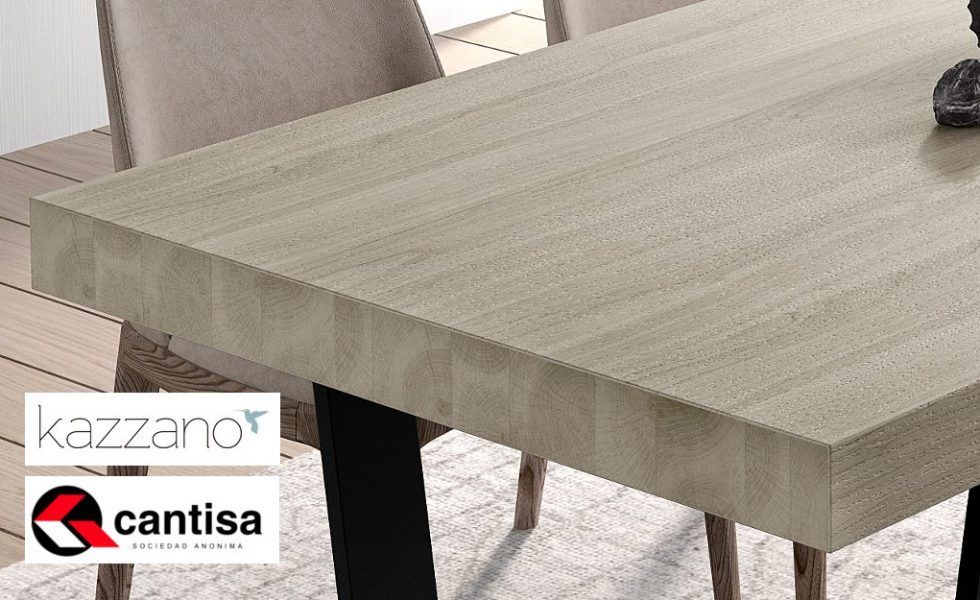 KAZZANO realiza diseños únicos con el canto testa de CANTISA