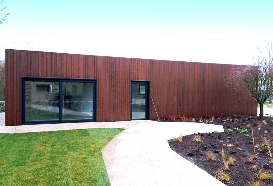 LOSAN presenta su proyecto de fachada en madera termotratada