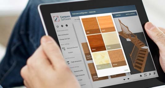 COMPASS SOFTWARE, la solución de vanguardia para la producción de escaleras de madera
