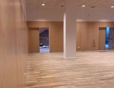 QUIDE ignifuga el Centre Civic lo Gaiter con IGNIMAD