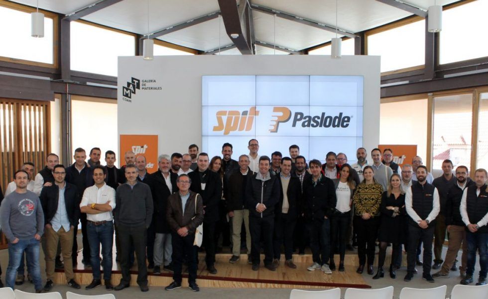 Éxito del primer KICK OFF SPIT PASLODE en el COAM en Madrid